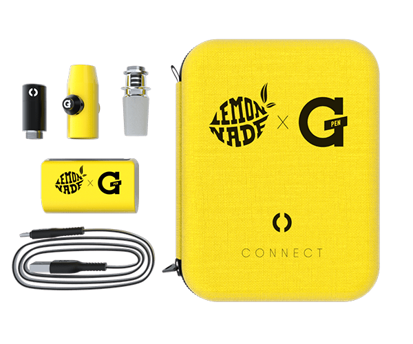 Lemonnade x G Pen Connect Vaporizer back side